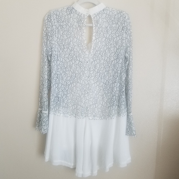 💥SOLD💥Free People Tell Tale Lace Tunic Dress S - Picture 6 of 12